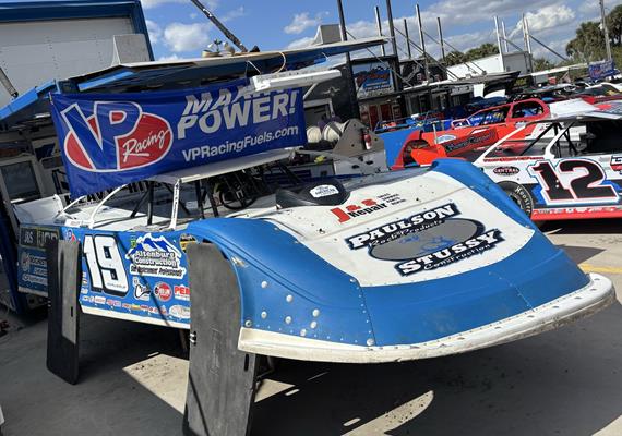 Sorensen collects two Top-10 finishes in Speedweeks finale for World of Outlaws