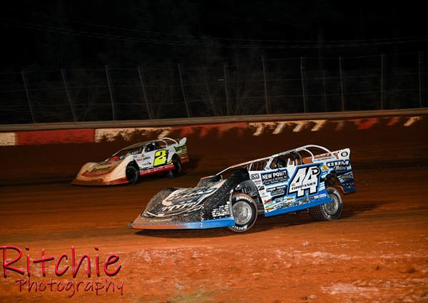 Dalton Cook attends Winter Freeze XVI finale at Screven Motor Speedway