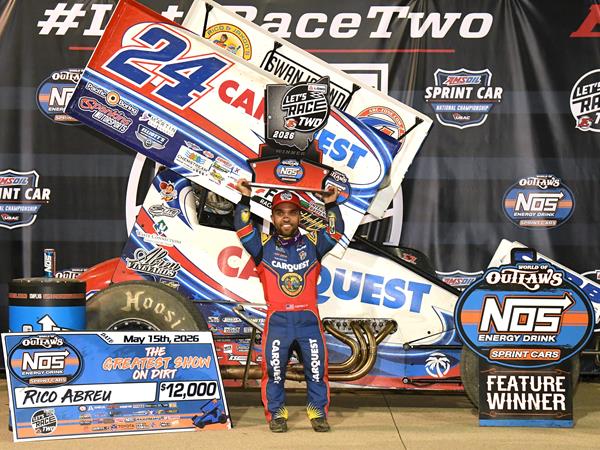 ONE, TWO: Rico scores back-to-back WoO podiums including victory at Eldora Speedway; Grandview, Port Royal next on High Limit’s agenda