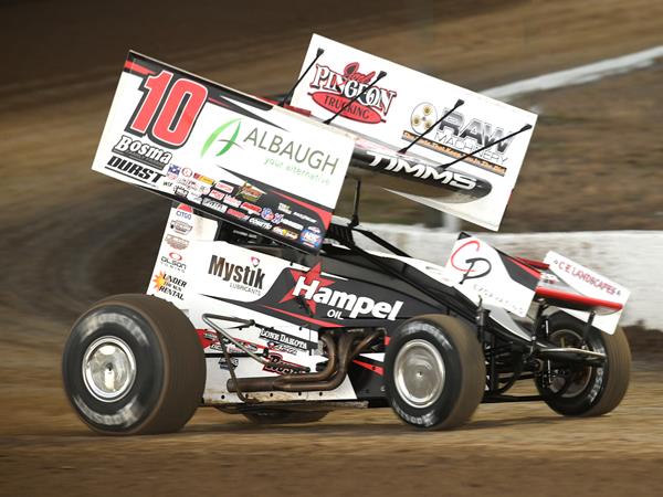 Timms concludes World of Outlaws DIRTcar Nationals with top-ten in Wednesday ope