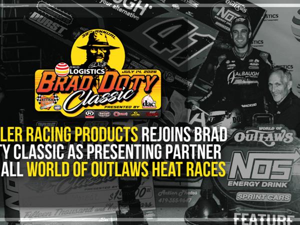 Kistler Racing Products rejoins Brad Doty Classic as Presenting Partner for all World of Outlaws heat races