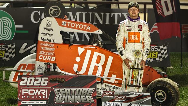 Jacob Denney Dominates in POWRi National and West...