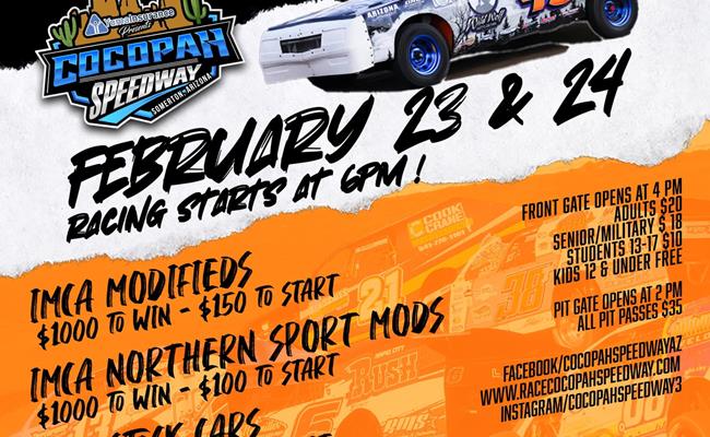 Arizona IMCA Tour rolling into Cocopah Speedway th...