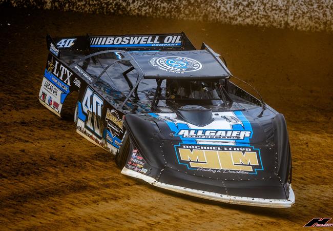 Bronson charges to 12th-place finish in Indiana Icebreaker at Brownstown Speedwa