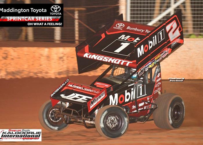 Kingshott strikes gold in Kalgoorlie