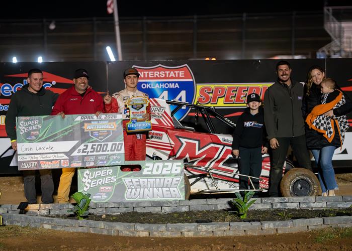 Lacombe, Flud, Woods, Buoy Garner Mini Sprint Nationals Championships on Saturday at I-44 Speedway!