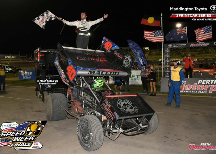 COLE CONQUERS SPEEDWEEK FINALE IN PERTH