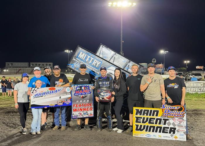 JUSTIN SANDERS WINS THE DAVE BRADWAY JR MEMORIAL AT SILVER DOLLAR SPEEDWAY