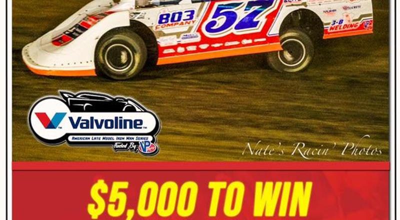 Valvoline American Late Model Iron-Man Series Back to Atomic Spee