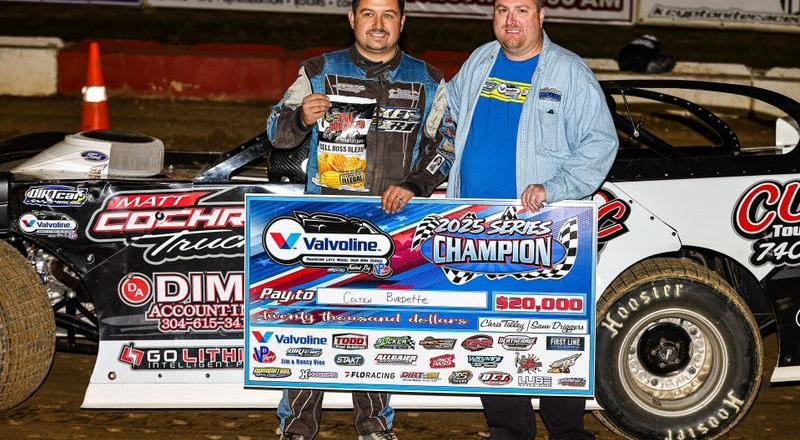 Colten Burdette Captures 2025 Valvoline American Late Model Iron-