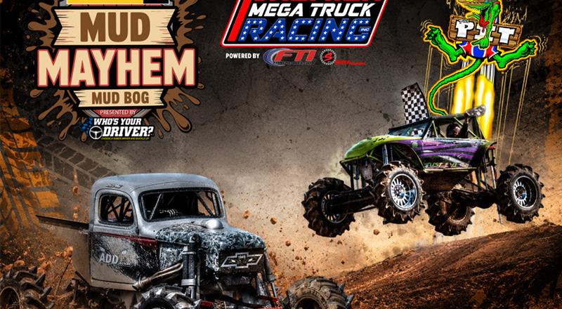 Carter Machinery Mud Mayhem Mud Bog Delivers Explosive Action