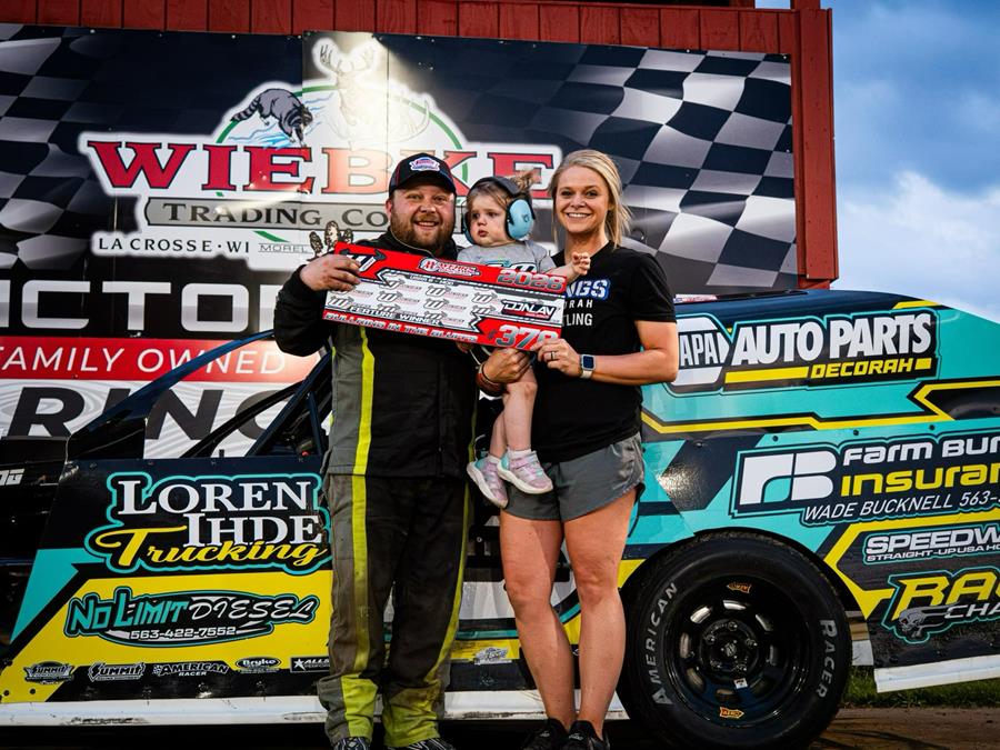 Hovden, Donlan, Ludeking and Riehle Rule Saturday Night at Winneshiek Raceway