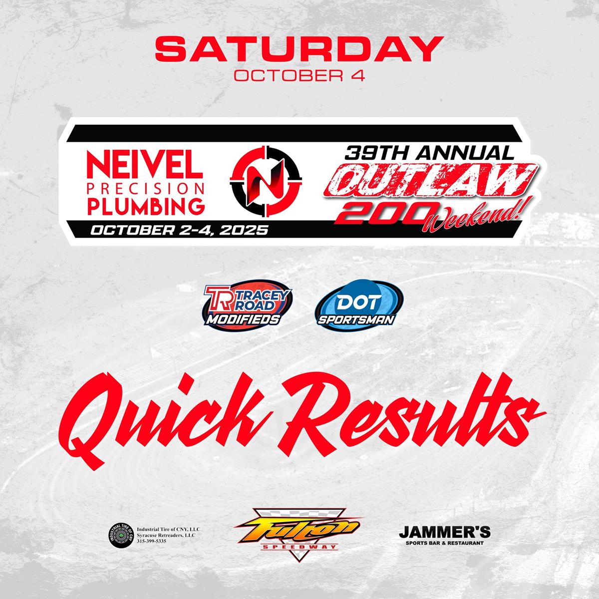 Fulton Speedway Outlaw Weekend Thursday Night Thunder Sees Gurecki, Isabell, Marsden, Easling Storm To Wins