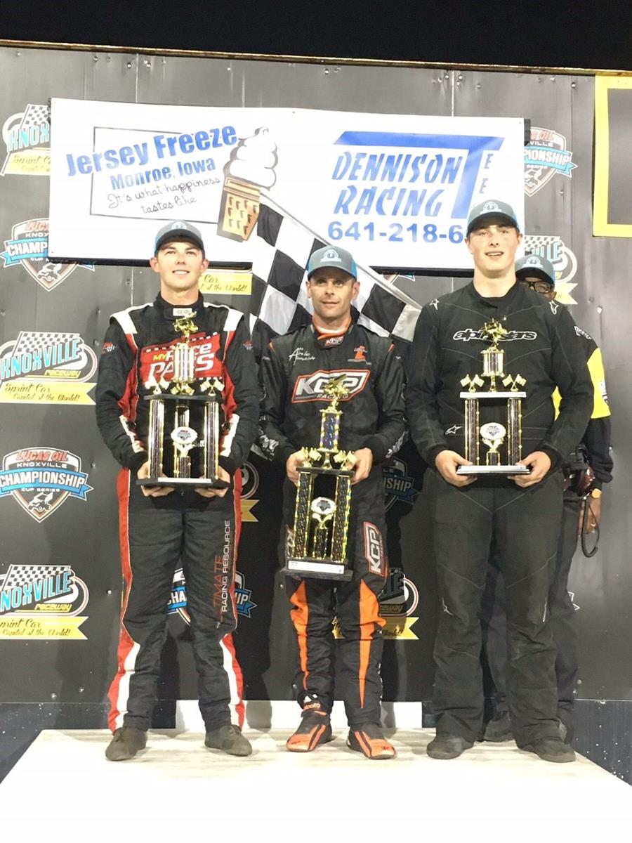 Ian Madsen Scores Fourth of Season at Knoxville!