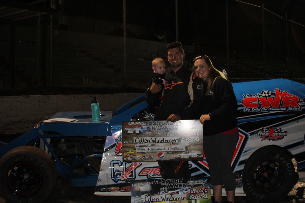 Winebarger Wins Night One Of Logger’s Cup In Late Models And Modifieds; Matt Sanders Conquers IMCA Sport Mod Ranks