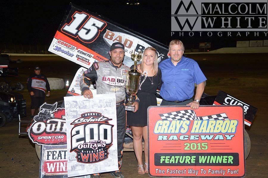 Donny Schatz Scores 200th Career World of Outlaws Sprint Car Series Win