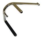 J&J Steel Tubular Throttle Pedal with Spring Tab