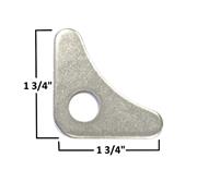 A&A Standard Gusset 1/2" Hole, 1-3/4" Length 10/Pack
