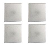 A&A Square Tubing End Cap, 1-1/2" x 1-1/2" .085" Steel 4/Pack