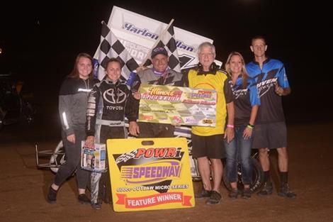 Hollan Wins Night Two of POWRi Illinois SPEED Week
