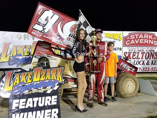 Paul Nienhiser Claims ASCS Warrior Region Victory At Lake Ozark Speedway