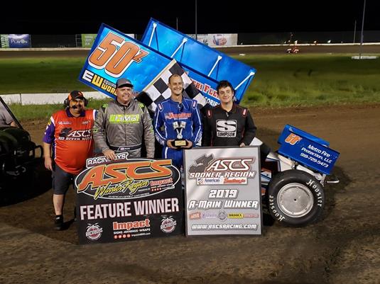 Zach Chappell Returns To ASCS Victory Lane At Heartland Motorsports Park