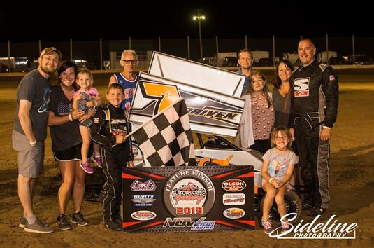 Partridge Scores Junior Sprint Jam! Stout, Bolton, Lee, Naida and Hoyer Pick Up Wins at Circus City Speedway