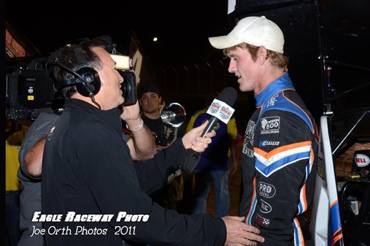 DOVER WINS AT EAGLE RACEWAY AFTER STARTING 19th