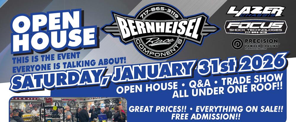 Bernheisel Race Components Open House Set for January 31st