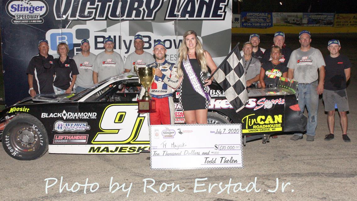 Majeski Scores Convincing Win in Slinger Nationals