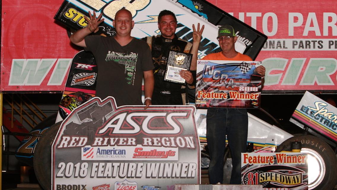Cornell Unbeatable During ASCS Kansas Sprint Week With Victory At 81-Speedway