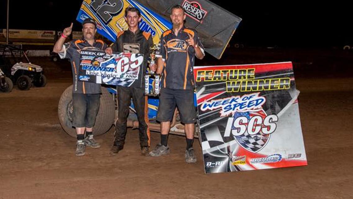Jake Wheeler Takes Round #2 Of ISCS Speedweek At Cottage Grove