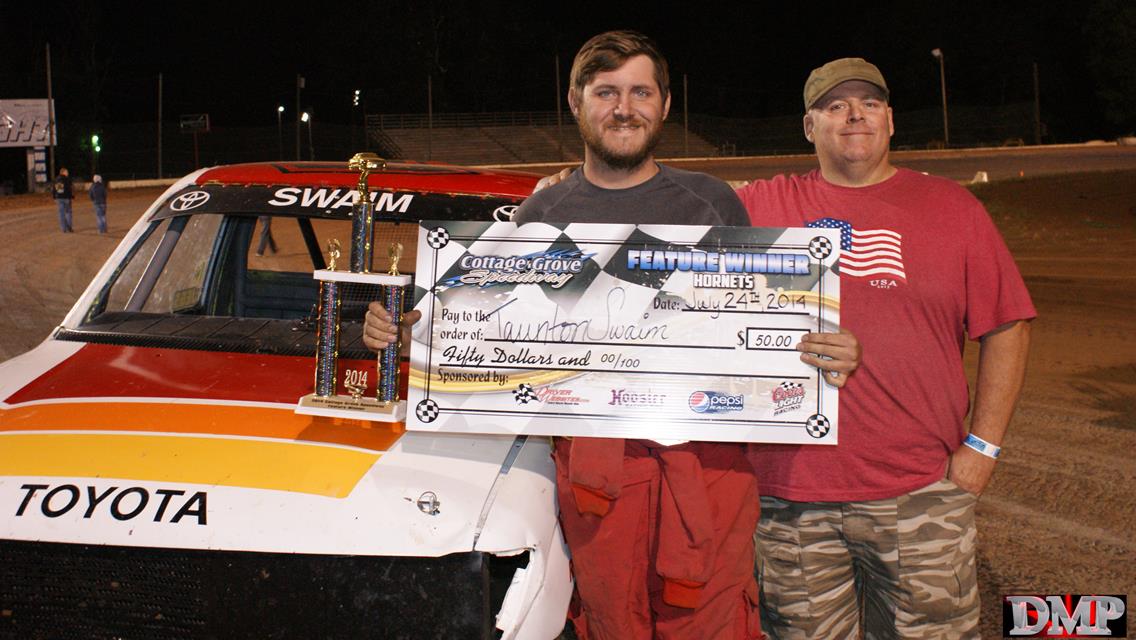 Swaim Back In The Winner’s Circle At CGS