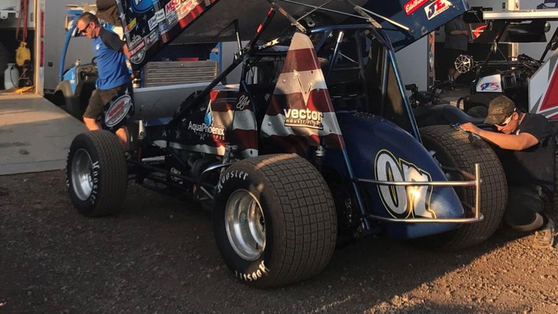 Swindell Charges to Podium Finish at Williams Grove With All Stars