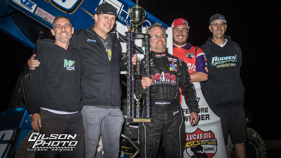 Joey Saldana Unstoppable With Lucas Oil ASCS At Cocopah Speedway