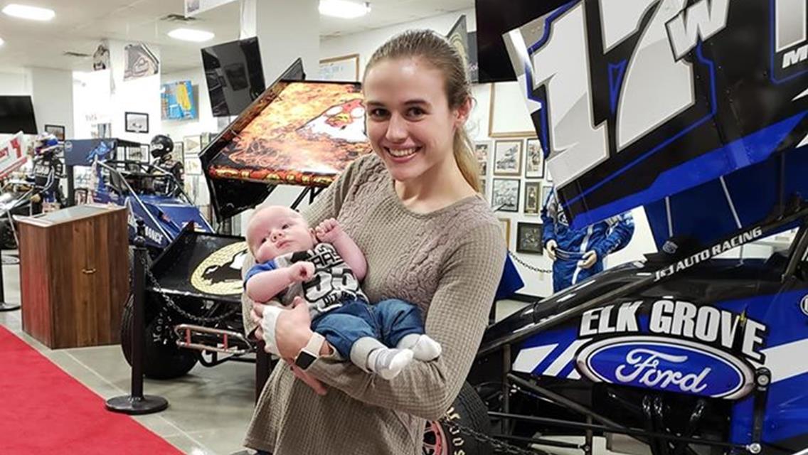 Racecar Driver Helps With Surprise Gender Reveal