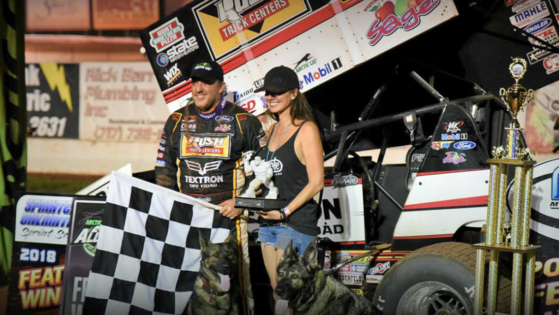 Tony Stewart sails to All Star victory at BAPS