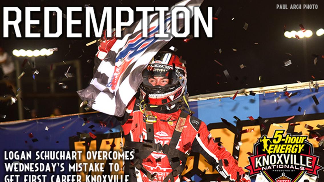 Redemption for Logan Schuchart on Hard Knox Night at Knoxville!