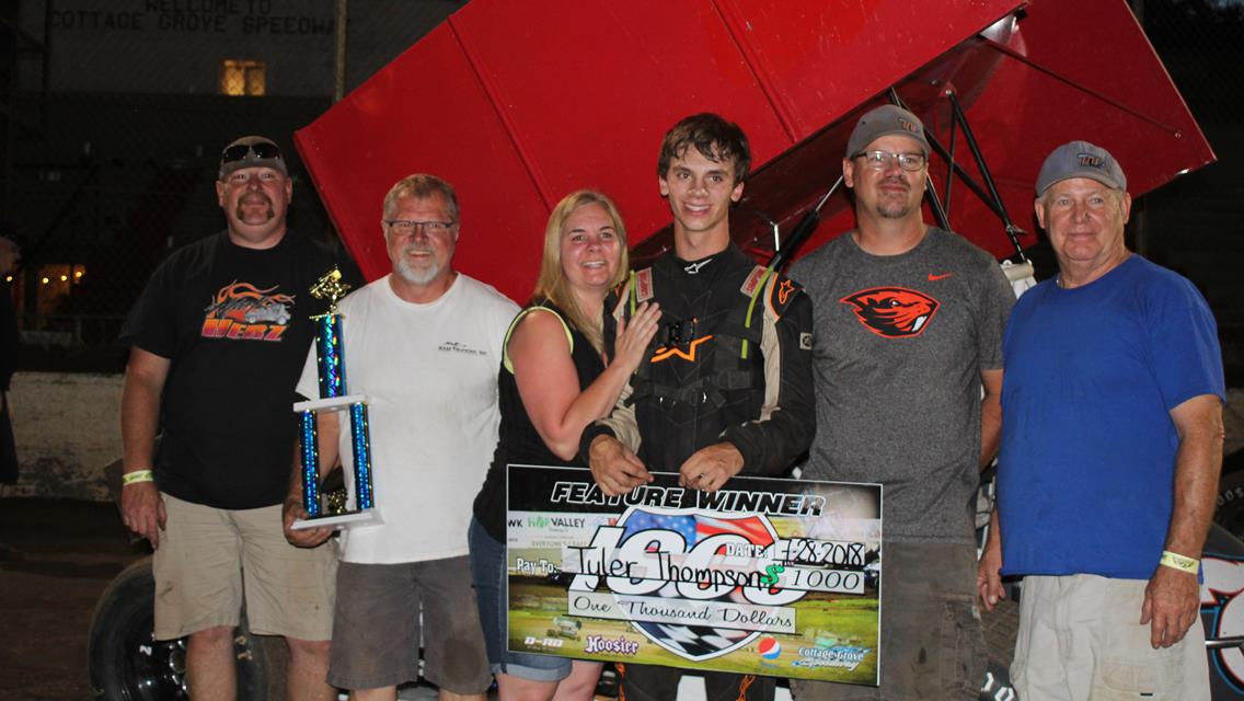 Tyler Thompson Rebounds To Win July 28th ISCS Date At CGS