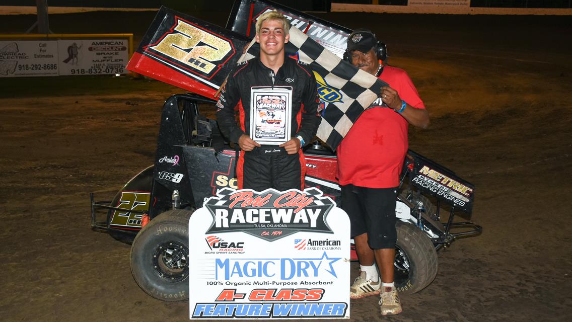 Roberts, Timms, Laney, Cody, McGee and Greene Garner USAC Weekly Wins at Port City Raceway