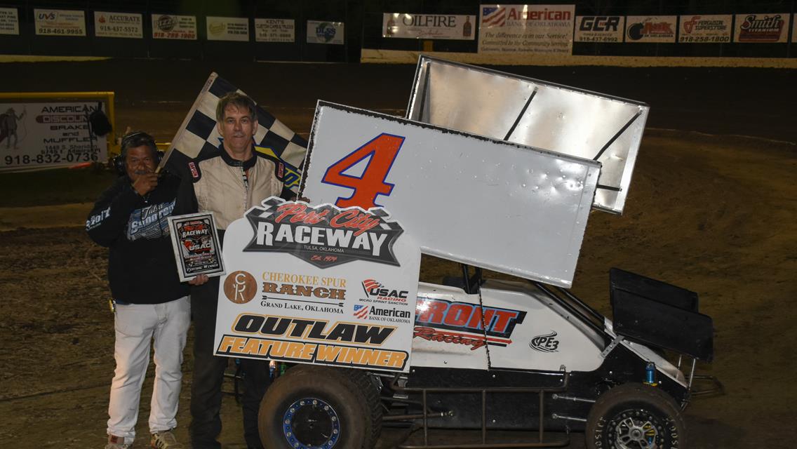 James, Herrman, Campbell, LaPointe, Timms, Scheulen and Bennett Top USAC Weekly Action at Port City Raceway