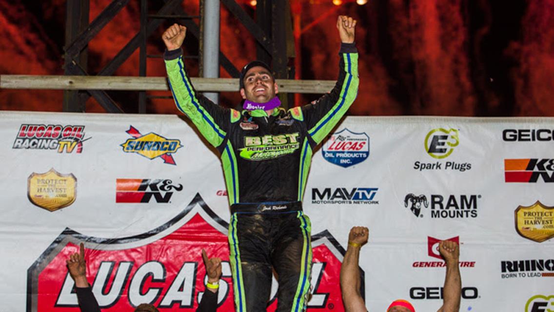 Richards wins DTWC, clinches Lucas Oil Late Model crown