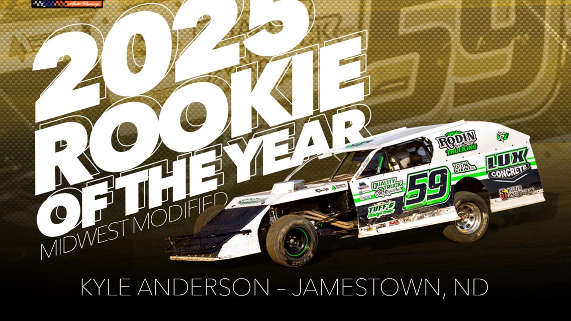 Anderson achieves WISSOTA Midwest Modified Rookie of the Year honors
