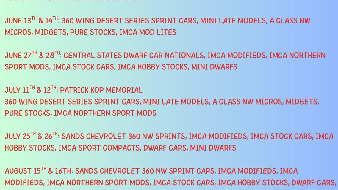 PRINTABLE 2025 DEUCE OF CLUBS SCHEDULE
