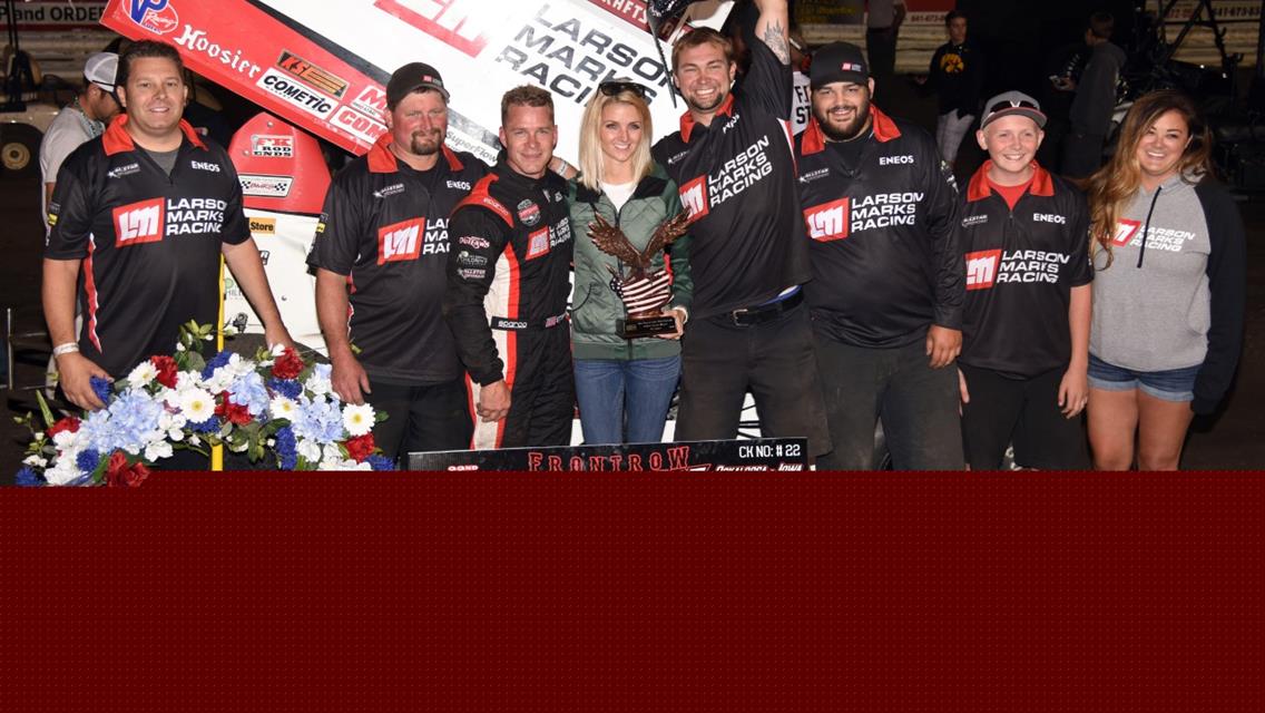 Electrifying Front Row Challenge Finish Goes to Shane Stewart!