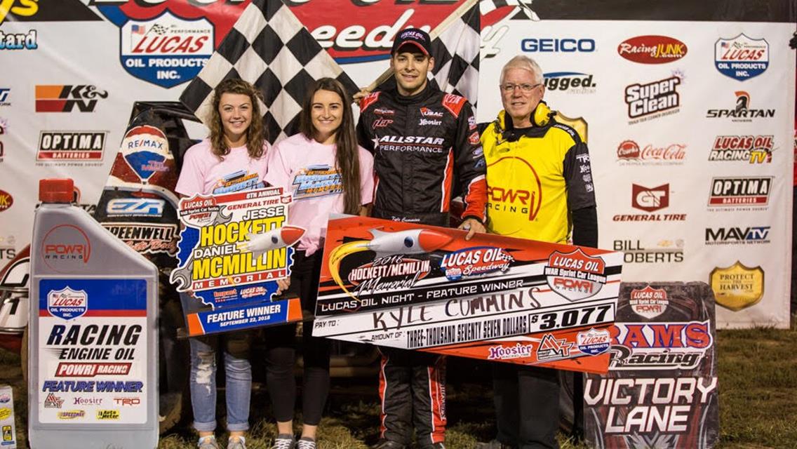 $20,000 PAYDAY ONE STEP AWAY FOR CUMMINS IN BELL RACING USA TRIPLE CROWN CHALLENGE