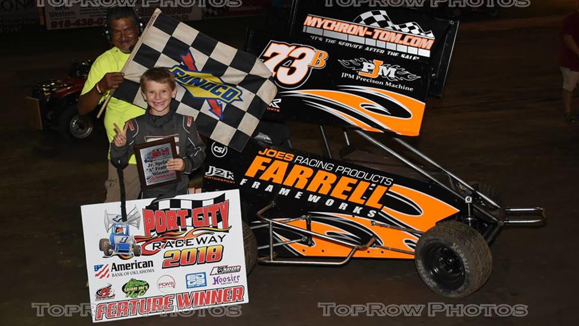 Flud, Carroll, Andrews, Mahaffey and Mosley Capitalize at Port City Raceway