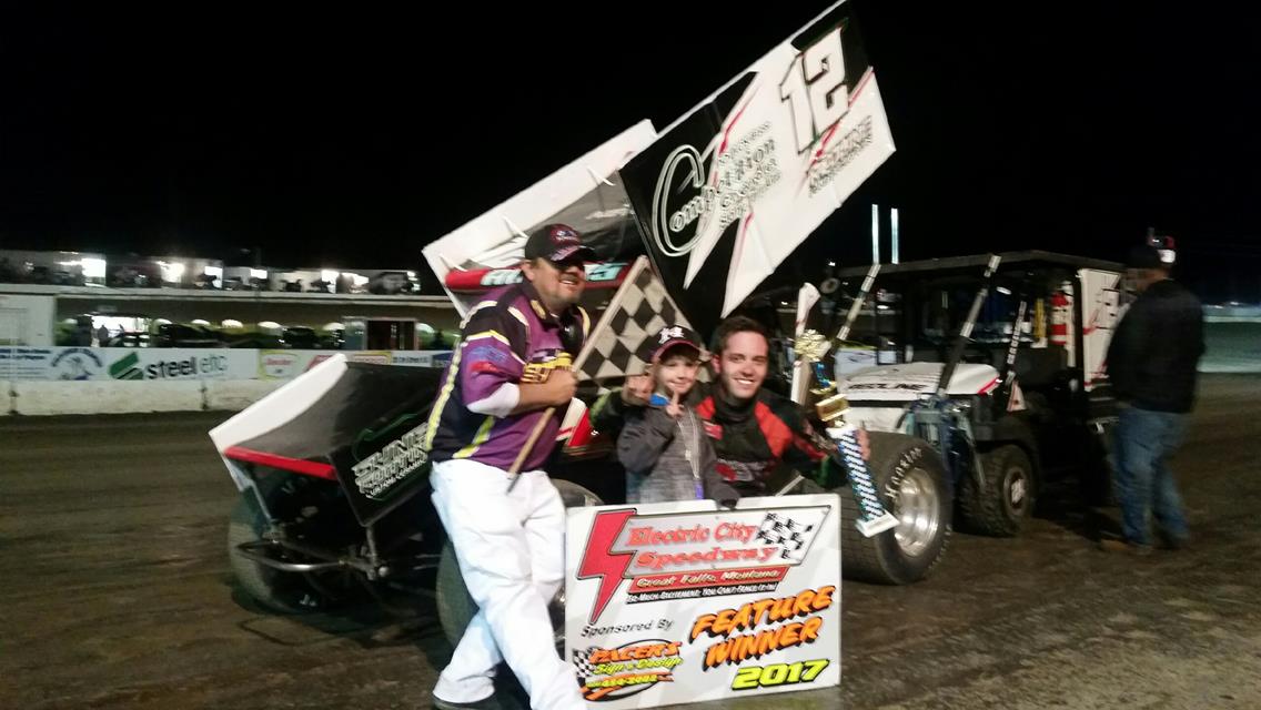 Adams Captures NSA Series Season Opener at Electric City Speedway