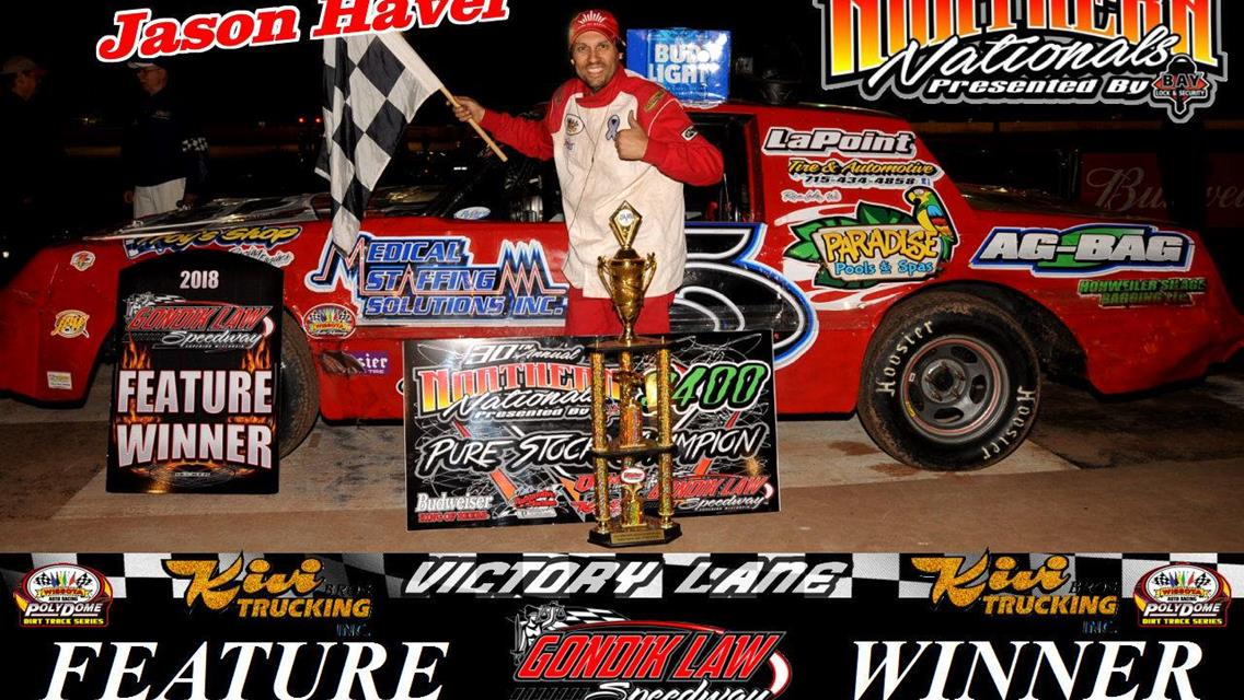 NORTHERN NATIONALS FEATURES TO ESTEY RANDALL HAVEL &amp; SMITH ON NIGHT ONE