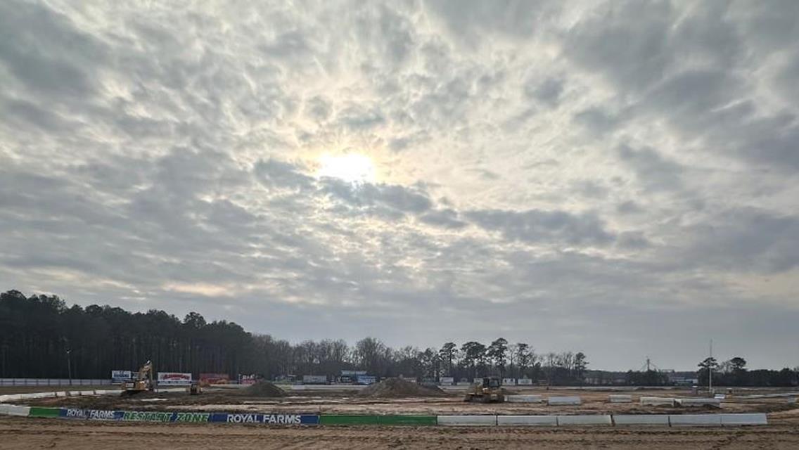 Progress Continues at Georgetown Speedway, March 14th Practice Cancelled